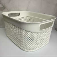 Корзина без кришки 33*24*16,5 см 9 л М-164 біла