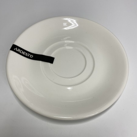 Блюдце порцелянове 15 см Ardesto Imola AR3535I