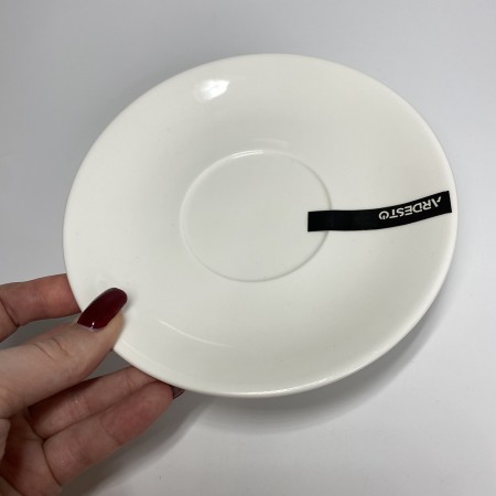 Блюдце порцелянове 17 см Ardesto Imola AR3533I