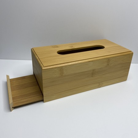 Диспенсер для серветок бамбуковий 23,5*11,5*8,8 см A-Plus 6107 