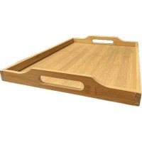 Таця бамбукова прямокутна з ручками 50*33*4 см Eurogold 7108200010