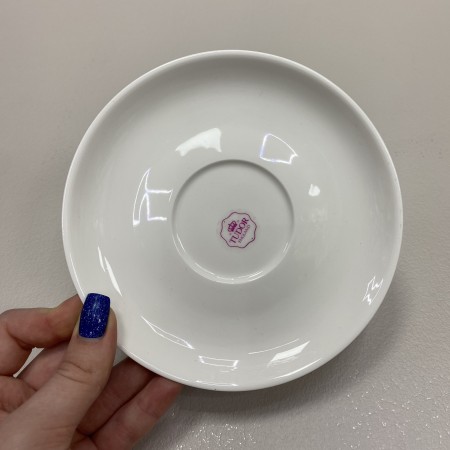 Блюдце порцелянове гладке 14,5 см Tudor TU2625