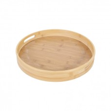 Таця бамбукова кругла 38*38*5 см Eurogold 7108200002
