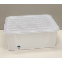 Контейнер для зберігання речей 9,6 л 38*27*15,5 см Алеана 122041 прозорий