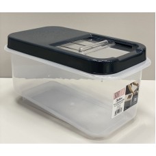 Контейнер для зберігання сипучих продуктів 7,5 л SOFT CHEF 00765 прозорий/сірий