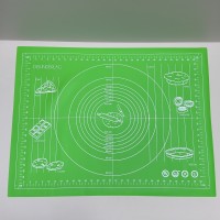 Силіконовий килимок Genes 68*51,5 см для розкочування тіста салатовий HH-668