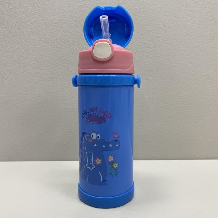 Термос-поїлка дитячий 350 мл Oh My God Stenson MT-3936 синій