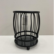 Підставка для кухонних аксесуарів h - 14.7 см, d - 11 см Stenson R88707 чорна