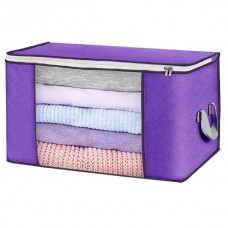 Коробка складна для зберігання речей 60*38*35 см Stenson WHW64803-44 фіолетова