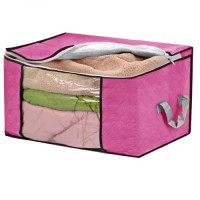 Коробка складна для зберігання речей 60*38*35 см Stenson WHW64803-44 рожева