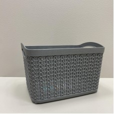 Корзина 21*16*14 см 3,3 л сіра М-093