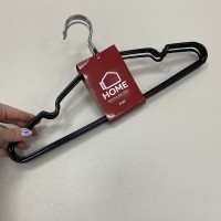 Набір вішалок для одягу Idea Home 40.5*18 см 8 шт Black 6722137