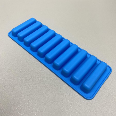 Форма силіконова для льоду, цукерок, сосисок та желе 25,2*9*2 см A-Plus ST-10/10-144 синя