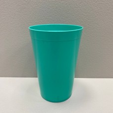 Стакан пластиковий 8*11,5 см Полімербіт ПБ-539 бірюзовий