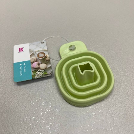 Лійка розкладна силіконова 7,5*5,5 см Frico FRU-196 зелений