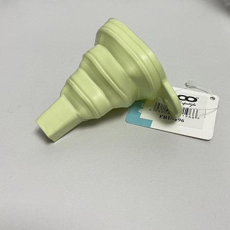 Лійка розкладна силіконова 7,5*5,5 см Frico FRU-196 зелений