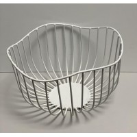 Корзина для фруктів "Хвилька" 25*24,5*13 см 1005 біла