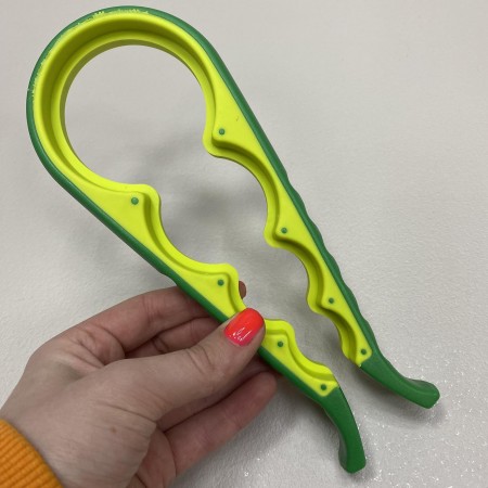 Відкривачка для банок та пляшок багатофункціональна 4в1 A-Plus 5582 зелена з салатовим