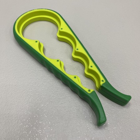 Відкривачка для банок та пляшок багатофункціональна 4в1 A-Plus 5582 зелена з салатовим