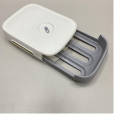 Контейнер-органайзер для зберігання яєць 29*21*7,5 см Stenson R30901 білий