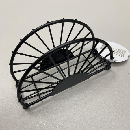 Серветниця металева "Loft" 15*5*9.5 см Stenson R88750 чорна