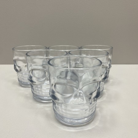 Набір склянок "Череп" 6 шт 300 мл Stenson R29803