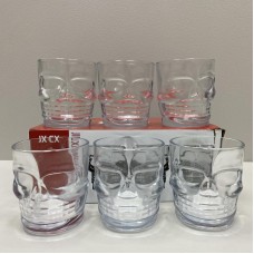 Набір склянок "Череп" 6 шт 300 мл Stenson R29803