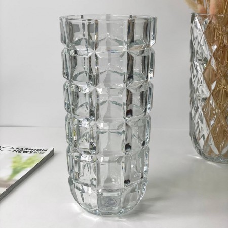 Ваза скляна "Валенсія" 13.6*27.8 см Olens 102-874