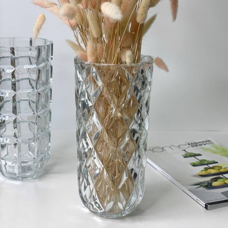 Ваза скляна "Барса" 13.6*27.8 см Olens 102-873