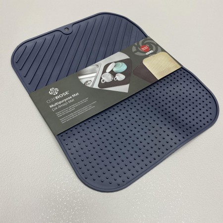 Сушка-килимок для посуду 36*28 см Titiz Plastik GP-148 сірий