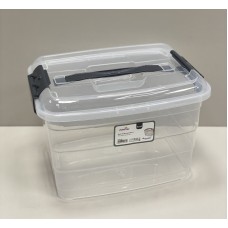 Контейнер пластиковий з кришкою та ручкою 8,5 л 29*23*19,5 см Bursev 110792