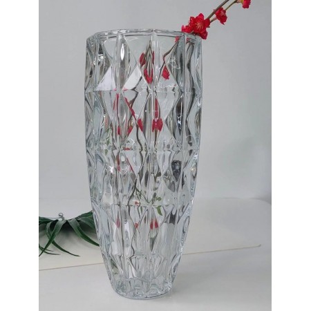 Ваза скляна "Беллі" 14*29,5 см Olens 102-875