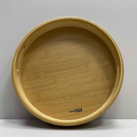 Таця бамбукова кругла 30*30*5 см Eurogold 7108200001