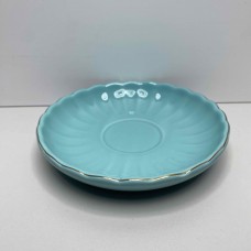 Блюдце керамічне 15 см Stenson YG00932-B Blue