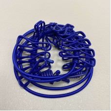 Мотузка для білизни з прищіпками A-Plus 1838 синя