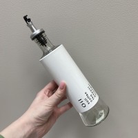 Ємність для олії з дозатором 500 мл A-Plus 951 біла з прозорим