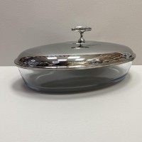 Марміт скляний з металевою кришкою 3 л Ardesto Black Mars AR2414FW