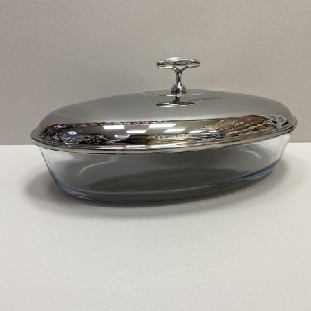 Марміт скляний з металевою кришкою 3 л Ardesto Black Mars AR2414FW