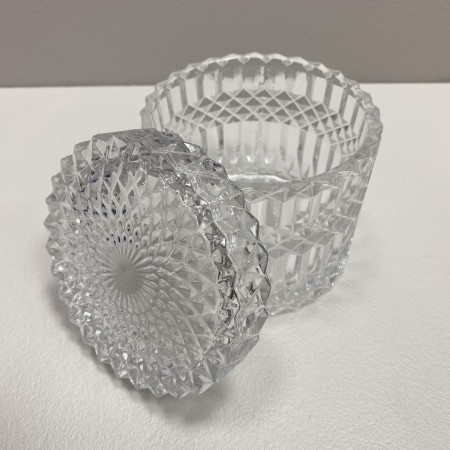 Цукорниця скляна 10,5*10,5 см "Прозоре задзеркалля" Olens O102-301