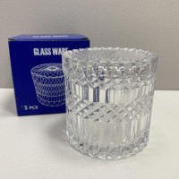 Цукорниця скляна 10,5*10,5 см "Прозоре задзеркалля" Olens O102-301