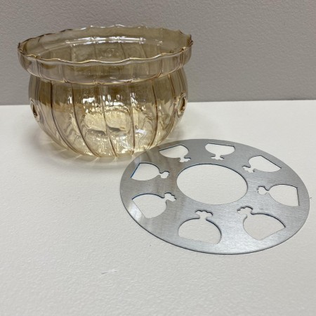 Підставка-пічка 12*7,5 см скляний Olens O102-498