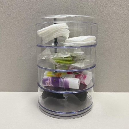 Органайзер для прикрас та косметики пластиковий 11,5*17,5 см Akay Plastik AK515