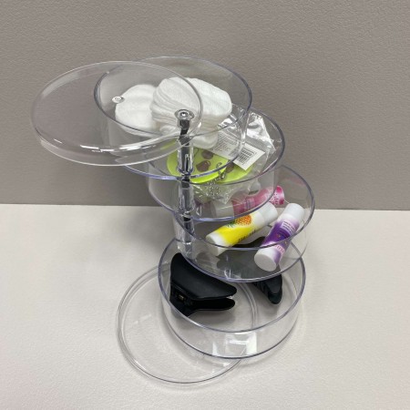 Органайзер для прикрас та косметики пластиковий 11,5*17,5 см Akay Plastik AK515