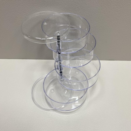 Органайзер для прикрас та косметики пластиковий 11,5*17,5 см Akay Plastik AK515