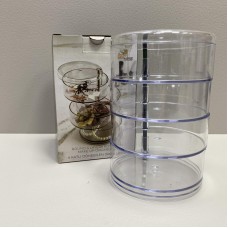 Органайзер для прикрас та косметики пластиковий 11,5*17,5 см Akay Plastik AK515