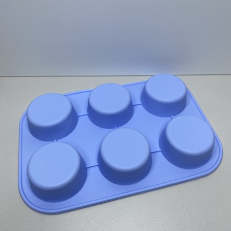 Форма для випікання силіконова 25,5*17,2*3 см Stenson MH-3012 блакитна