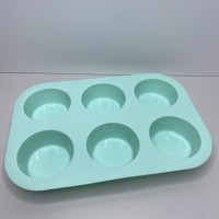 Форма для випікання силіконова 25,5*17,2*3 см Stenson MH-3012 бірюзова