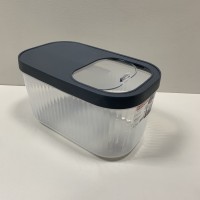Контейнер для зберігання пластиковий з кришкою 7,5 л 32,5х19х18 см Baroness 11565 сірий