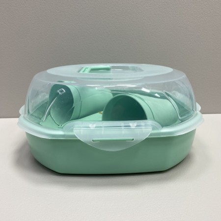 Набір для пікніка 4 персони 21 предмет Ucsan Plastik M-761 бірюзовий