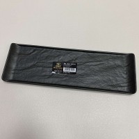 Блюдо прямокутне порцелянове 30,2*9,9 см Wilmax Slatestone Black 661102